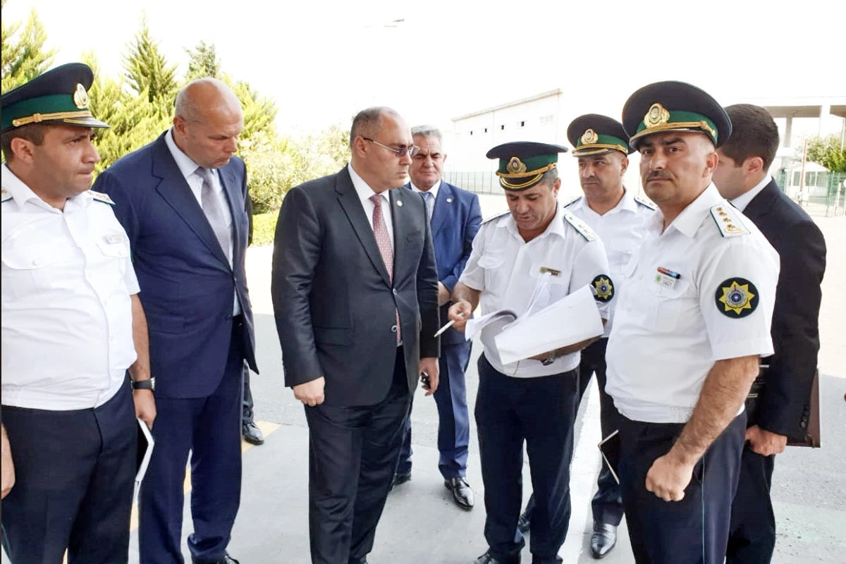 DGK sədri Biləsuvar gömrük postunda olub - FOTO DGK sədri Biləsuvar gömrük postunda olub - FOTO