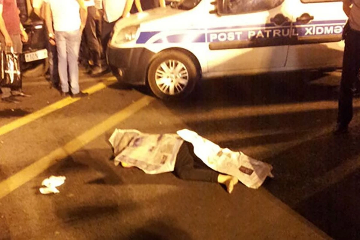 В Азербайджане разгневанный свекор переехал на автомобиле невестку