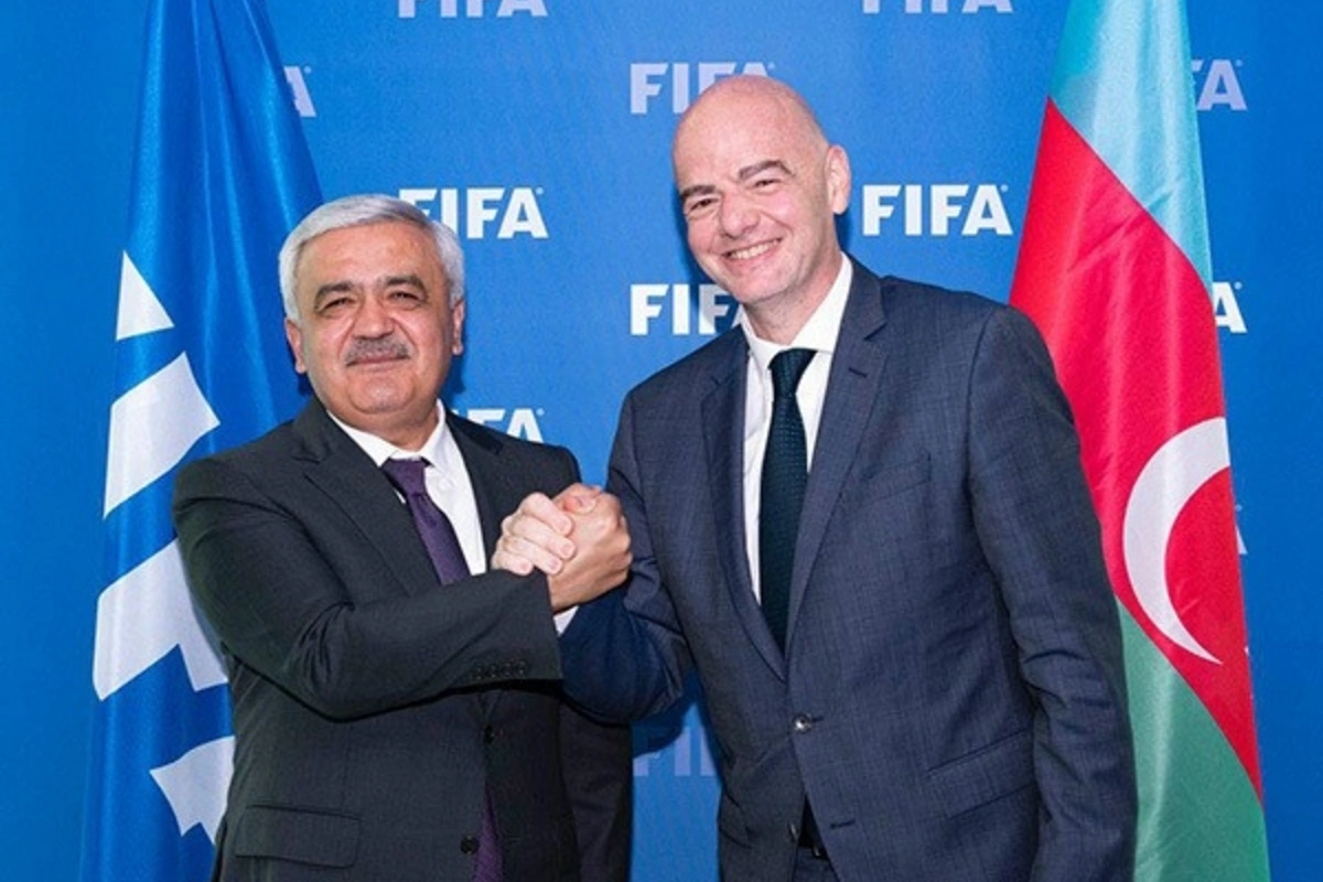 AFFA və FİFA prezidentləri görüşüb - FOTO