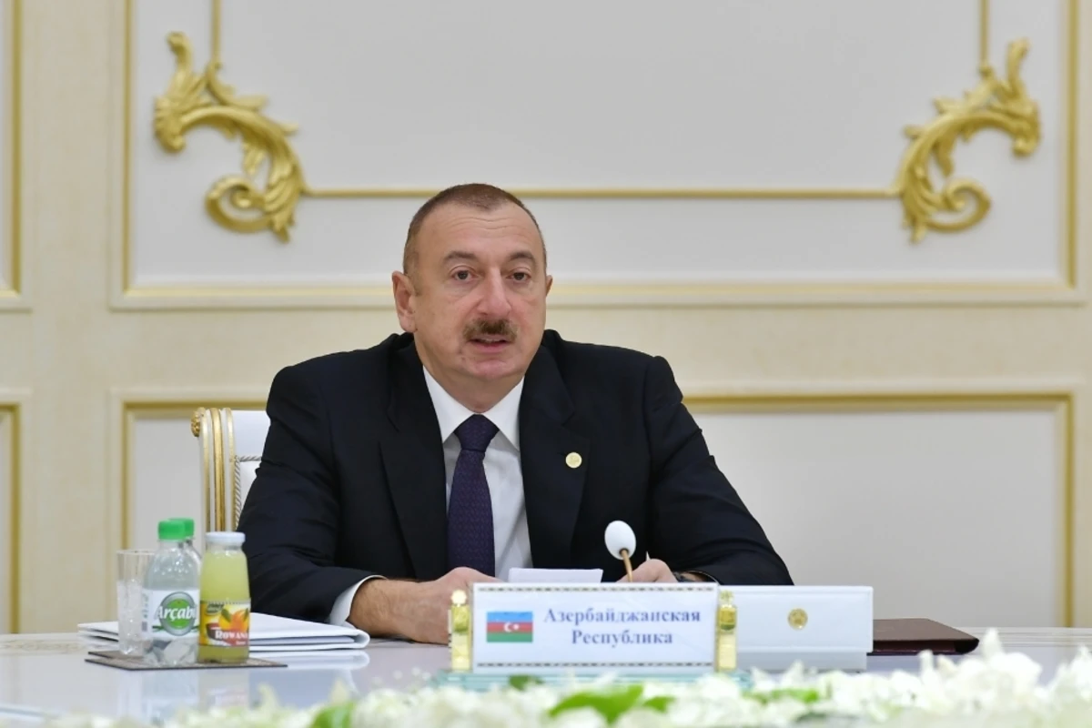 Ильхам Алиев напомнил главам стран СНГ о героизации фашизма в Армении - ВИДЕО