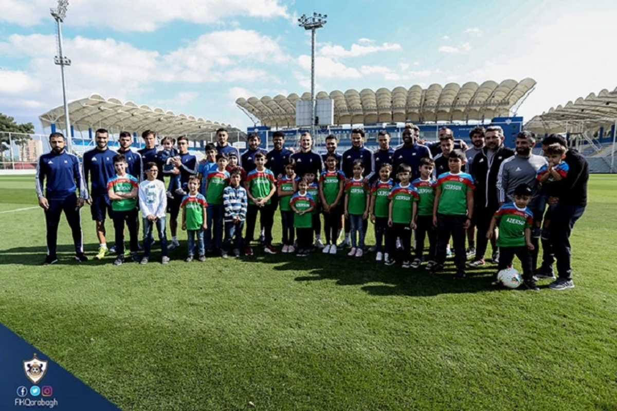 “Qarabağ”dan Aprel şəhidlərinin övladlarına böyük jest - VİDEO