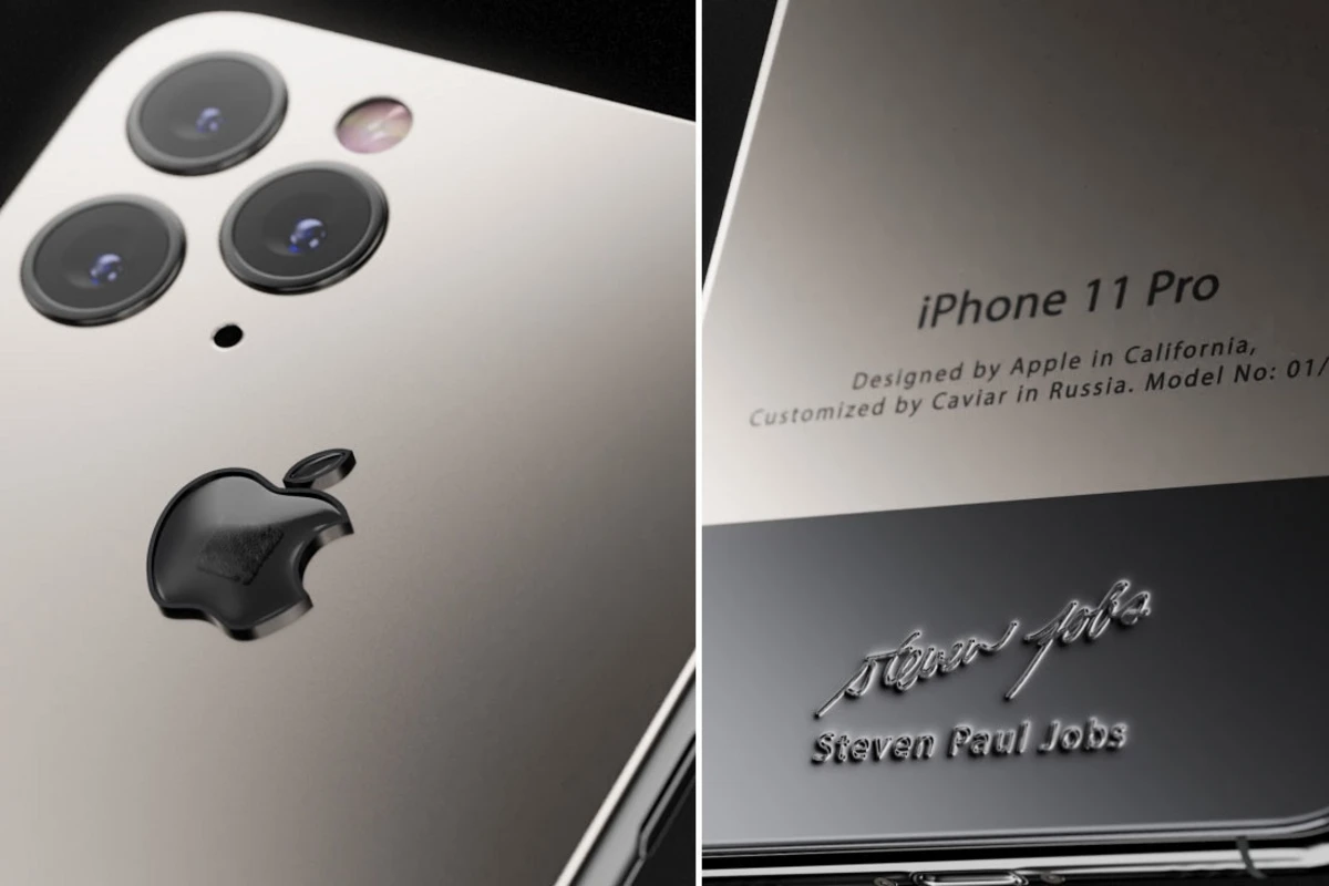 Выпущен iPhone с кусочком водолазки Стива Джобса - ФОТО