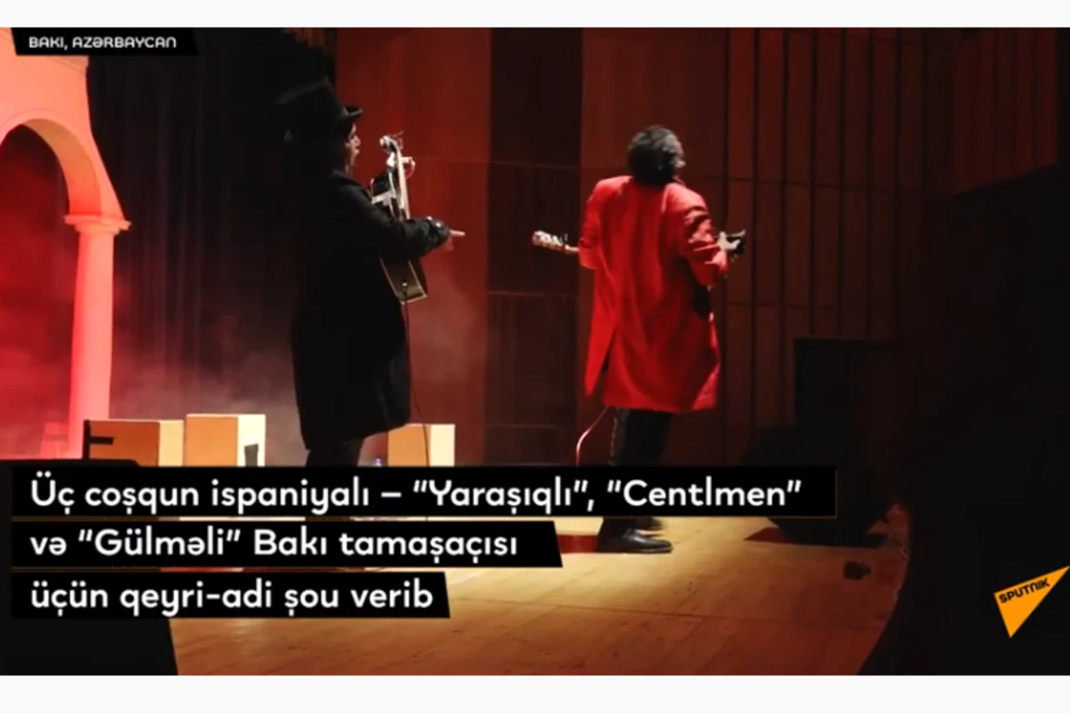 Bakıda absurd və görünməmiş ŞOU - VİDEO