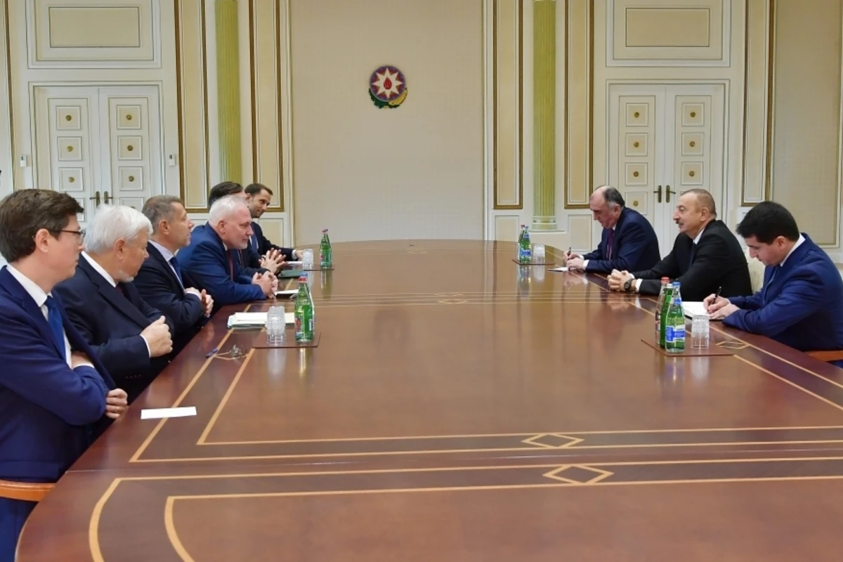 İlham Əliyev Minsk qrupunun həmsədrlərini qəbul etdi İlham Əliyev Minsk qrupunun həmsədrlərini qəbul etdi