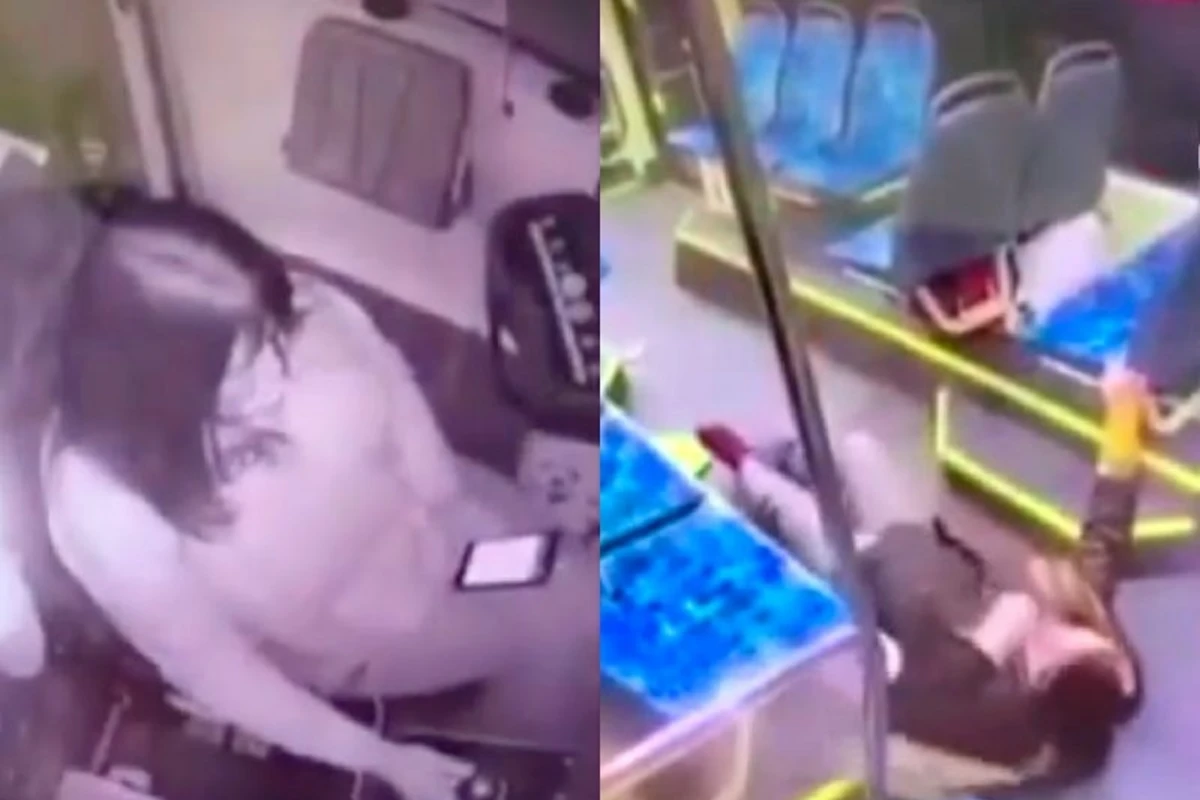 Tramvay sürücüsünün başı telefona qarışdı, 100 milyon dollarlıq qəzaya səbəb oldu - VİDEO