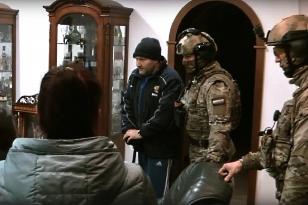 Жесткое задержание вора в законе попало на камеру - ВИДЕО