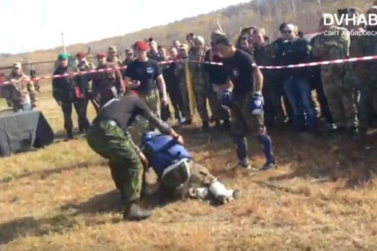 Появилось ВИДЕО поединка за краповый берет, после которого погиб боец Росгвардии
