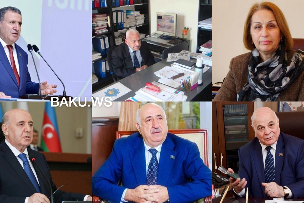 Высокопоставленные чиновники Азербайджана, чей возраст превышает 70 лет - СПИСОК