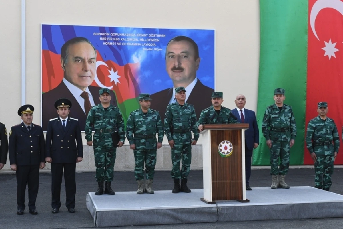 Elçin Quliyev yeni hərbi hissənin açılışını etdi - FOTO