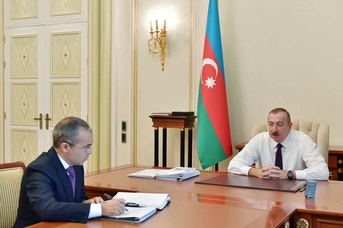 Ильхам Алиев принял Микаила Джаббарова - ФОТО