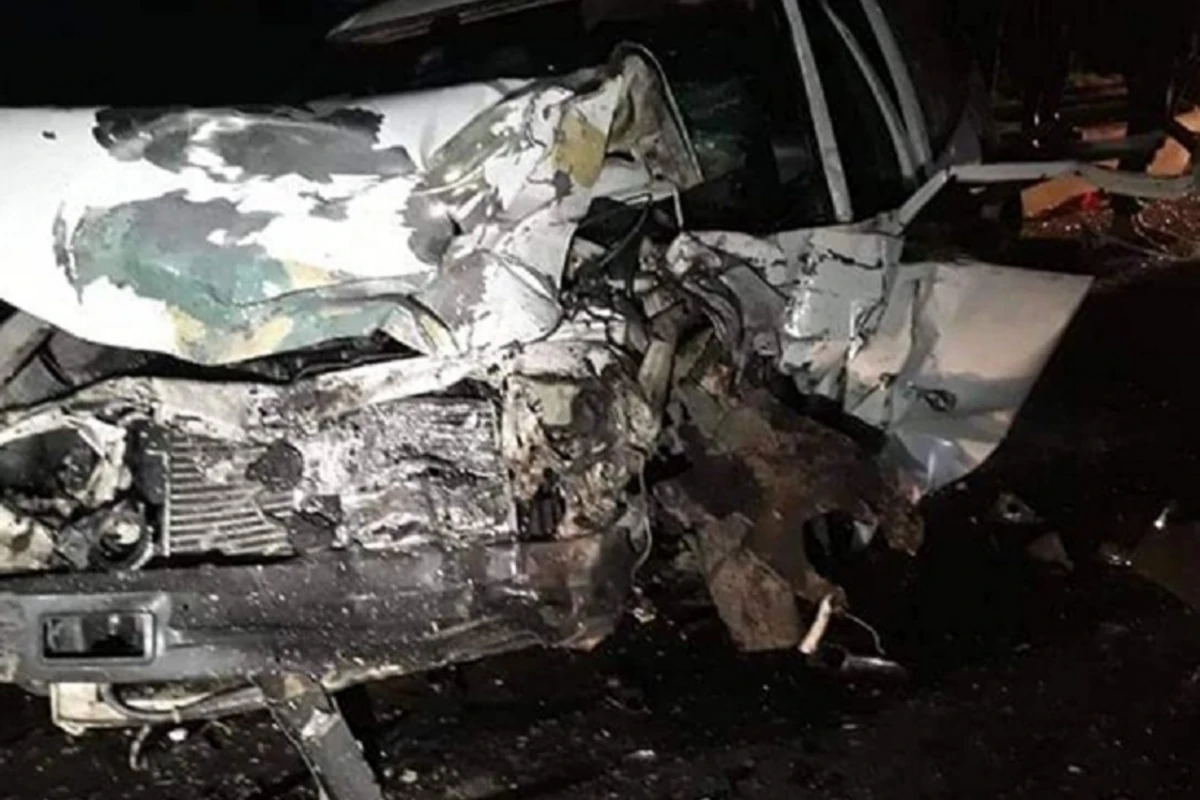 Şamaxıda dəhşətli yol qəzası - 2 ölü, 3 yaralı