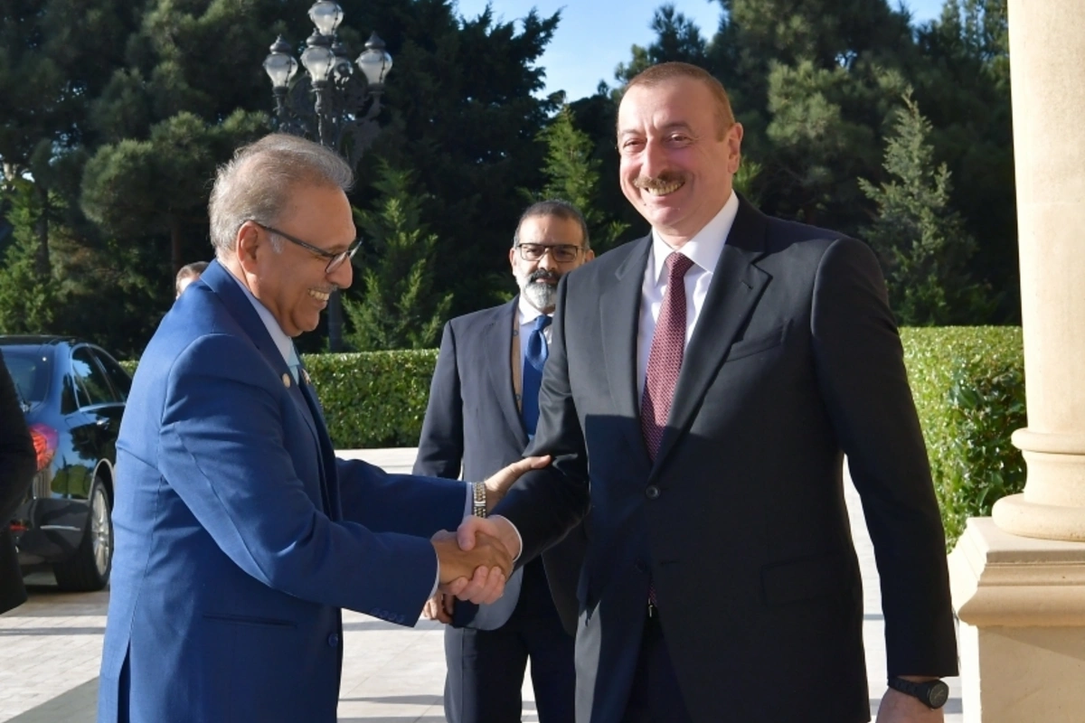 İlham Əliyevin Pakistan Prezidenti Arif Alvi ilə görüşü olub - FOTO