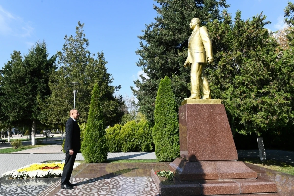 Prezident Qəbələyə getdi Prezident Qəbələyə getdi