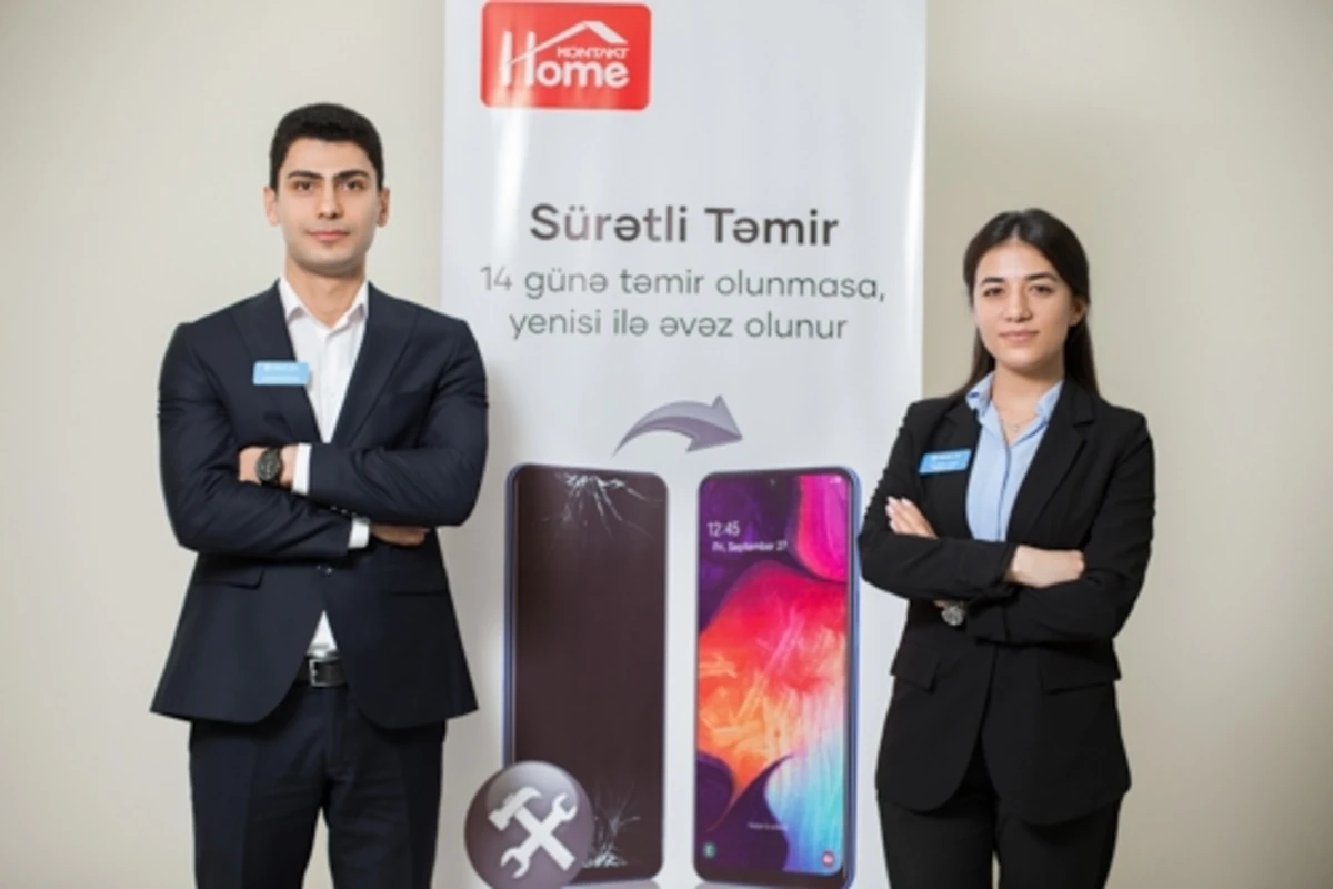 KONTAKT HOME təmir etmədiyi telefonları yenisi ilə əvəz edir
