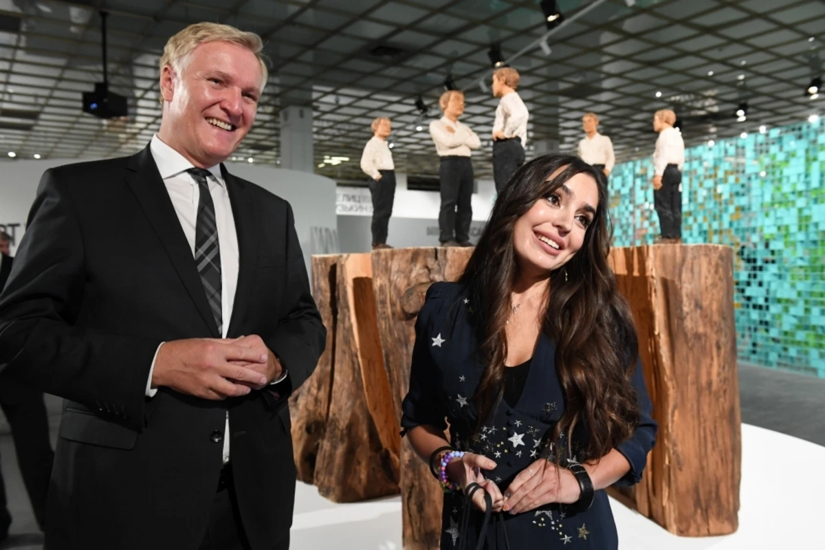 Leyla Əliyevanın əsəri VIII Moskva Beynəlxalq Müasir İncəsənət Biennalesində təqdim olunub - FOTO