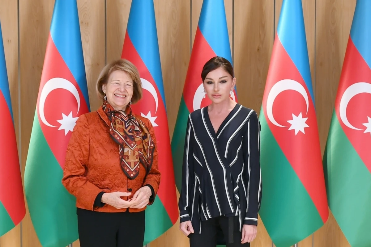Mehriban Əliyeva Böyük Britaniya Baş Nazirinin Azərbaycan üzrə ticarət elçisi ilə görüşüb - FOTO - YENİLƏNİB