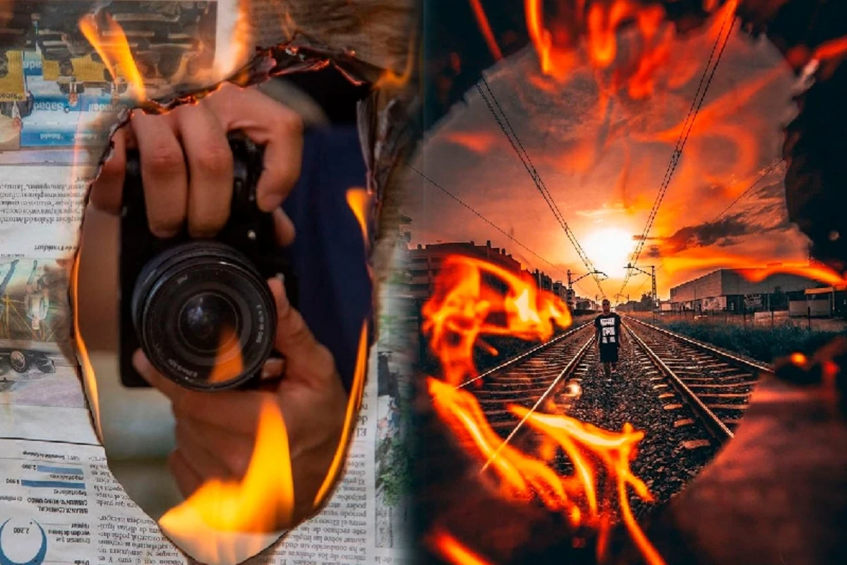 Möhtəşəm şəkillər belə hazırlanır - FOTO