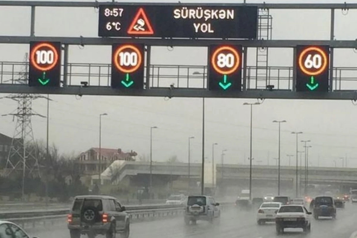 Yol polisindən hava şəraitinin kəskin dəyişməsi ilə bağlı XƏBƏRDARLIQ