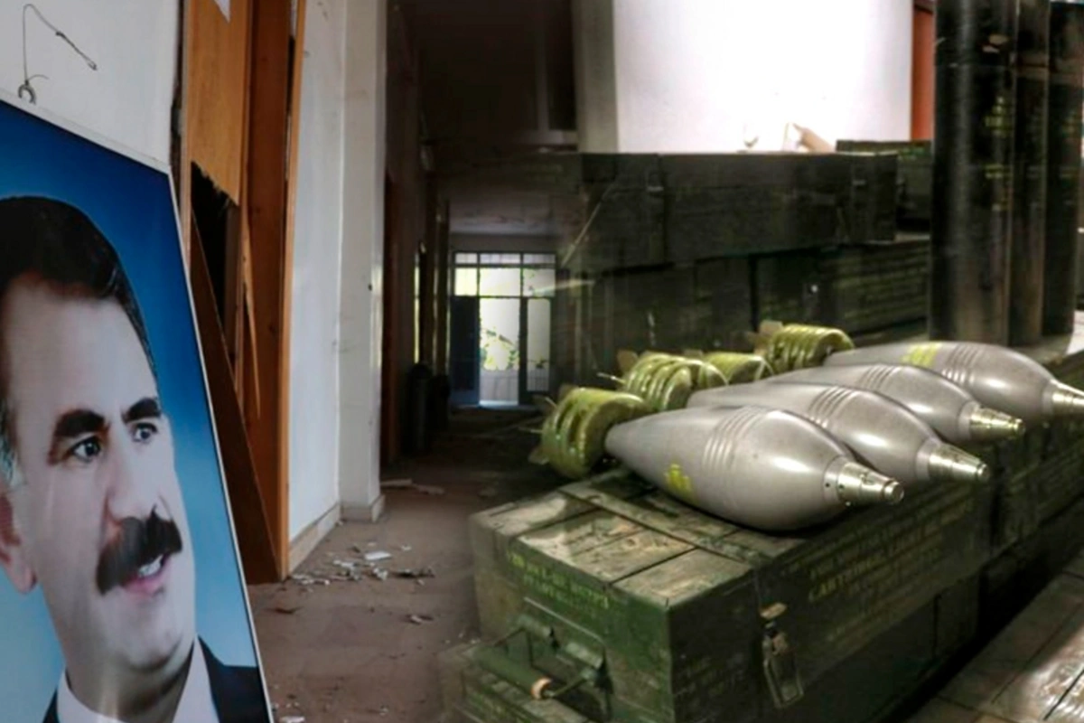 ABŞ-ın PKK terrorçularına göndərdiyi silahlar - FOTO