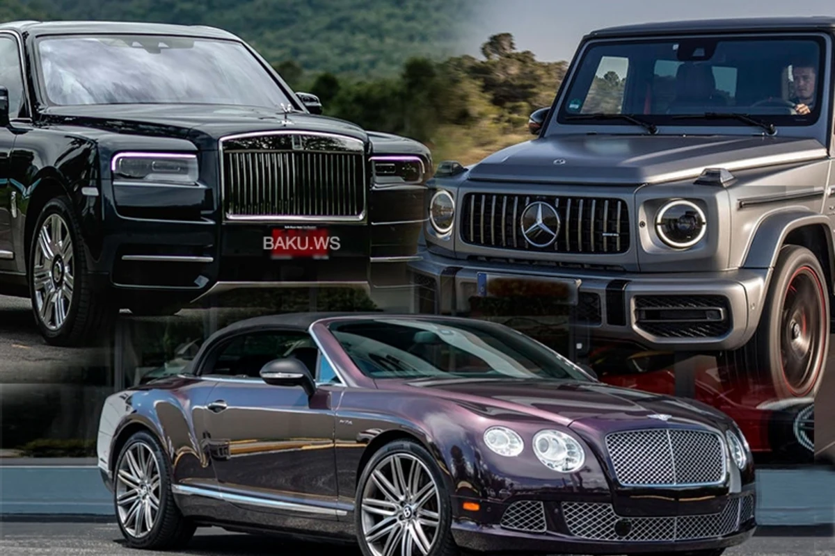 ТОП-10 самых дорогих автомобилей, продаваемых в Азербайджане - ФОТО