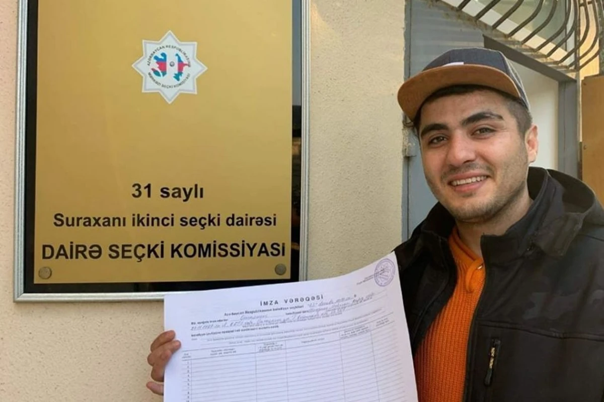 Bloqqer Mehman Hüseynov bələdiyyə üzvlüyünə namizədliyini irəli sürüb