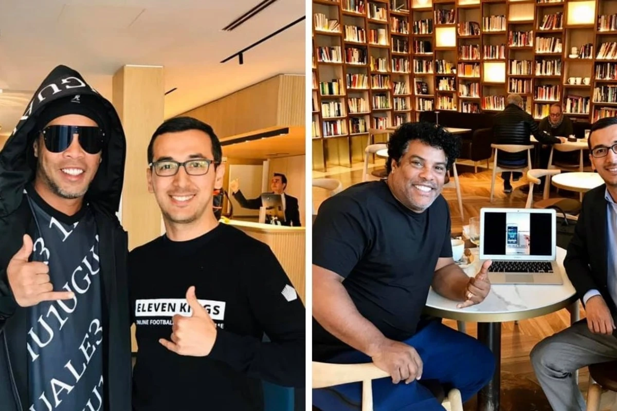 Azərbaycanlı startapçı Ronaldinyo ilə ilkin razılıq əldə etdi - FOTO Azərbaycanlı startapçı Ronaldinyo ilə ilkin razılıq əldə etdi - FOTO