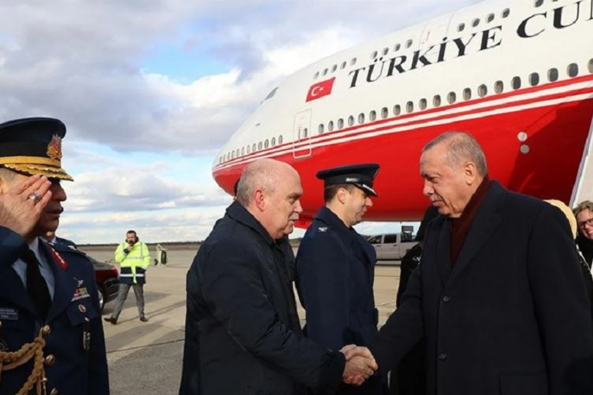 Ərdoğan ABŞ-da səfərdədir - FOTO Ərdoğan ABŞ-da səfərdədir - FOTO