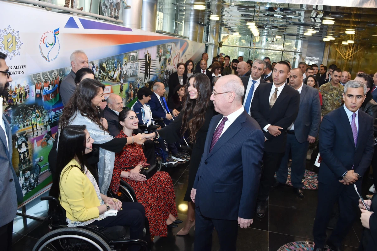Leyla Əliyeva “Yenilməzlər” adlı beynəlxalq qala tədbirdə iştirak edib - FOTO