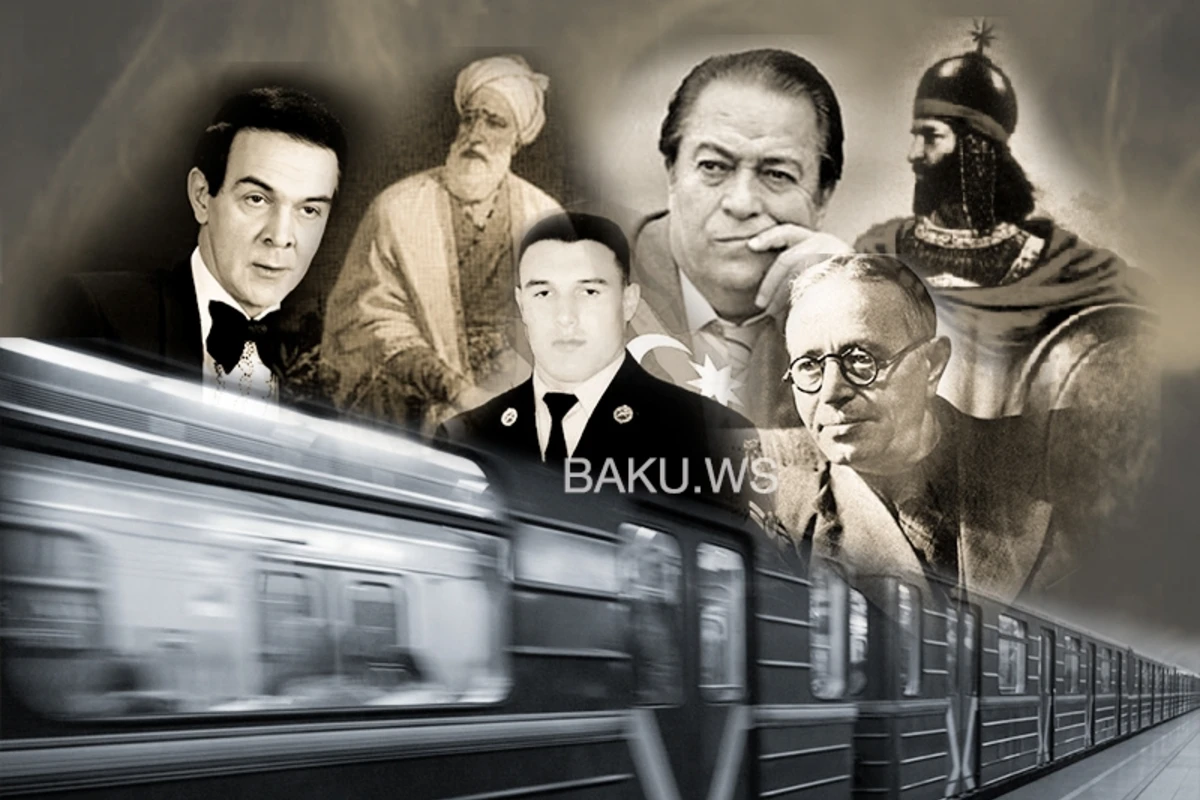 Metro stansiyalarına kimlərin adları veriləcək? - RƏYLƏR - FOTO
