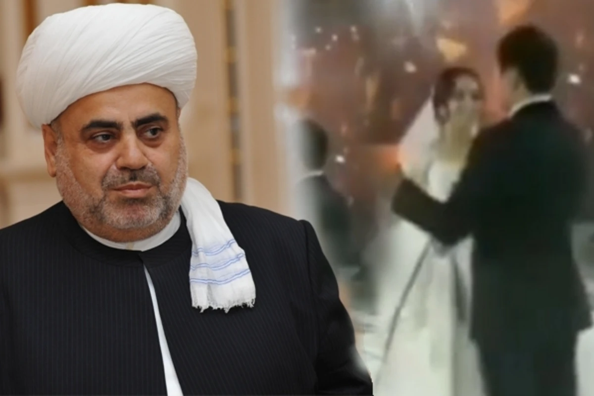 Распространились кадры со свадьбы внука Аллахшукюра Пашазаде - ВИДЕО