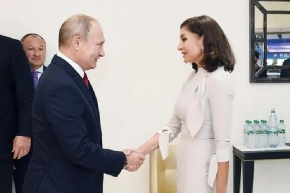 Мехрибан Алиева проведет встречу с Владимиром Путиным