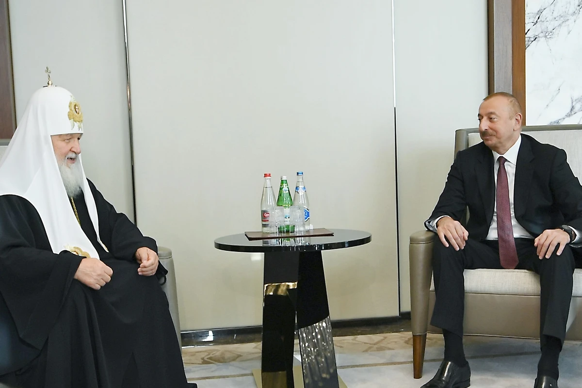 Rusiyanın patriarxı Azərbaycan Prezidentinə təşəkkür məktubu ünvanlayıb