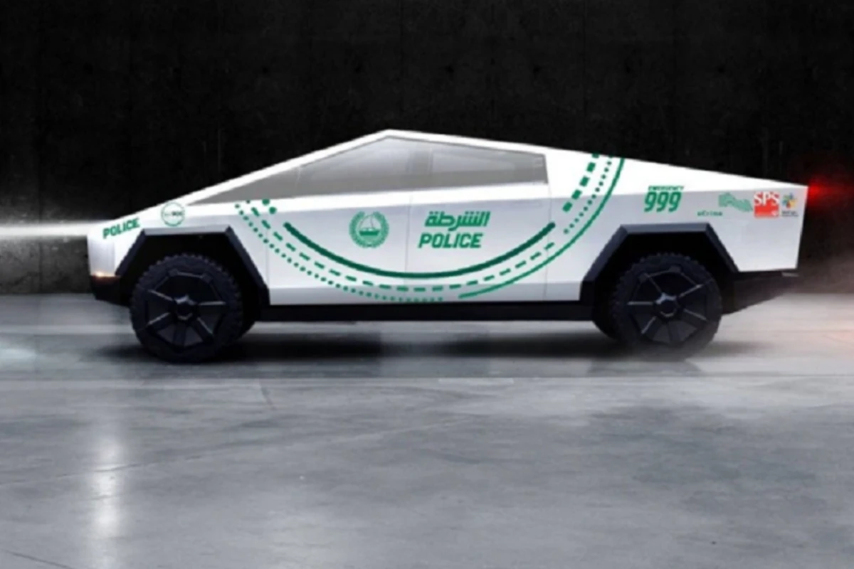 Электрокары Tesla Cybertruck пополнят автопарк дубайских полицейских