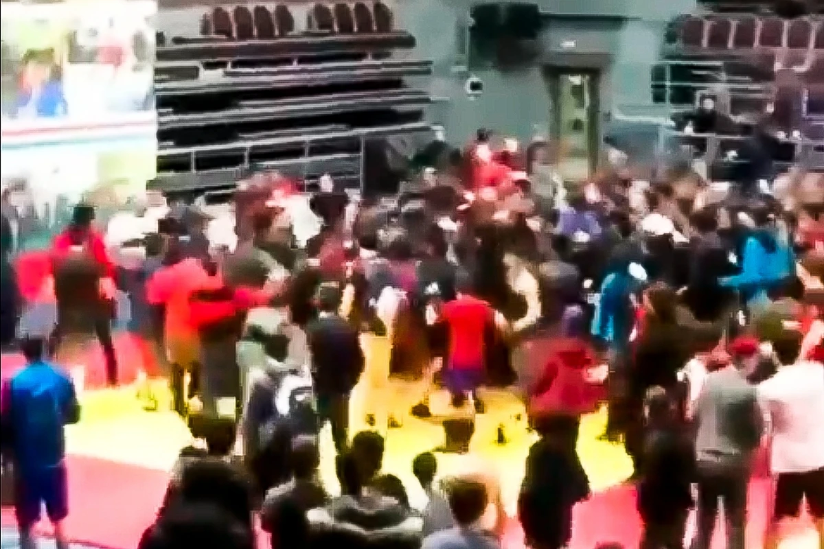 İnquşlarla çeçenlər arasında kütləvi dava - VİDEO
