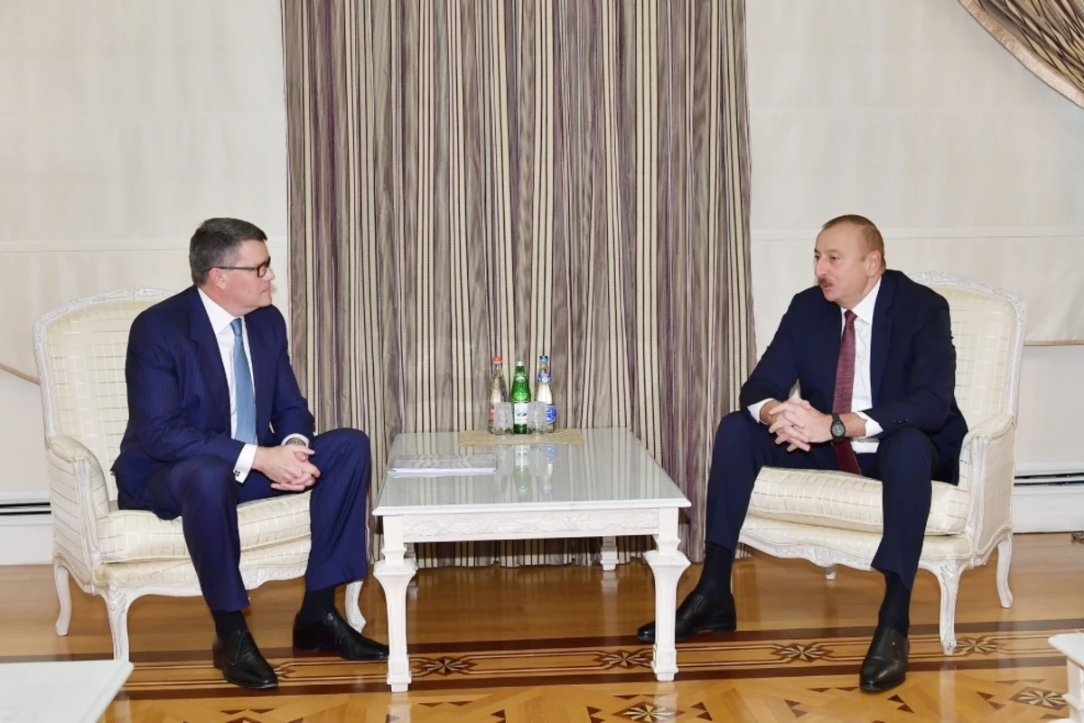 Prezident İlham Əliyev CISCO şirkətinin nümayəndə heyətini qəbul edib - FOTO - YENİLƏNİB