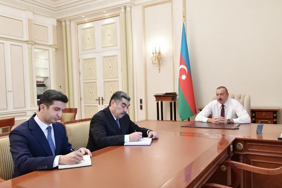 Ильхам Алиев принял новоназначенных глав ИВ
