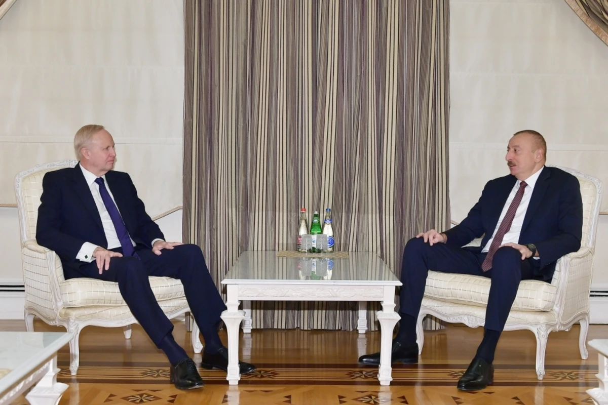 İlham Əliyev BP qrupunun baş icraçı direktorunu qəbul edib