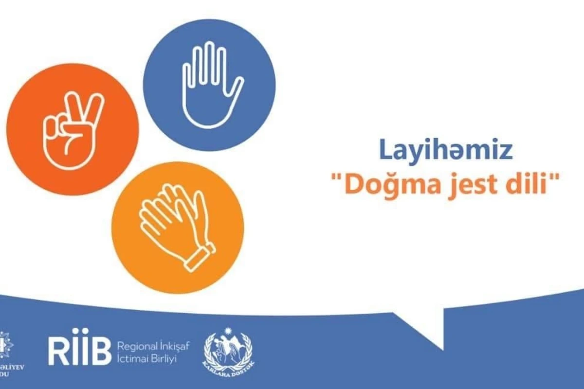 Sosial layihələr müsabiqəsi çərçivəsində Azərbaycanda jest dili lüğəti yaradılacaq