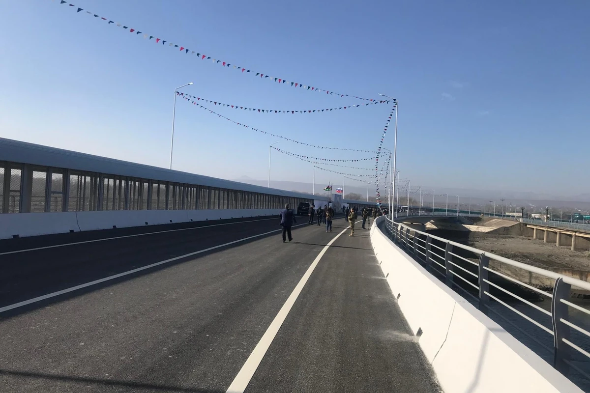 Состоялось открытие моста на реке Самур между Азербайджаном и Россией - ФОТО