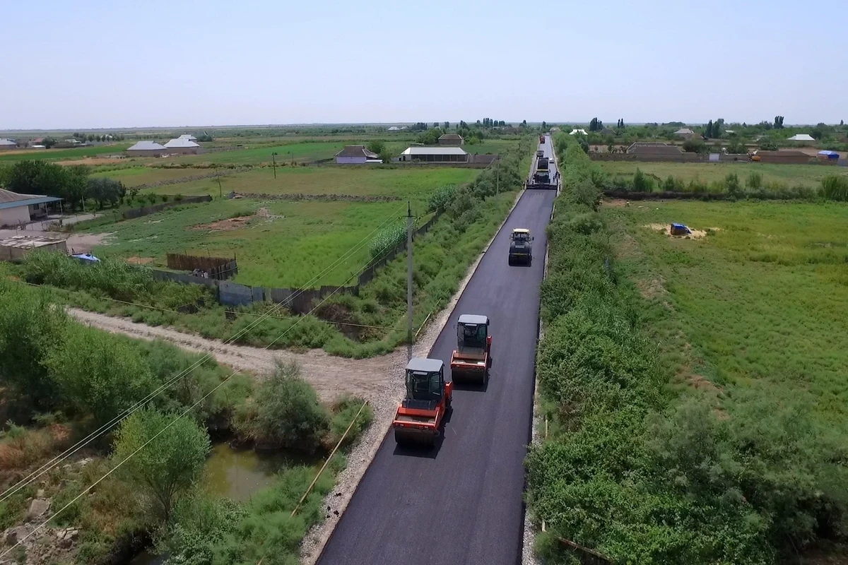 Kürdəmirdə 85,2 kilometrlik 3 yol infrastrukturu layihəsi icra olunub - FOTO Kürdəmirdə 85,2 kilometrlik 3 yol infrastrukturu layihəsi icra olunub - FOTO