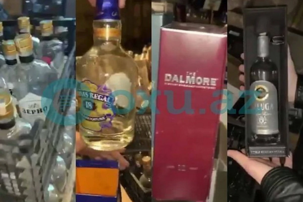 В Баку обнаружен подпольный цех, от алкоголя которого скончался полицейский - ВИДЕО