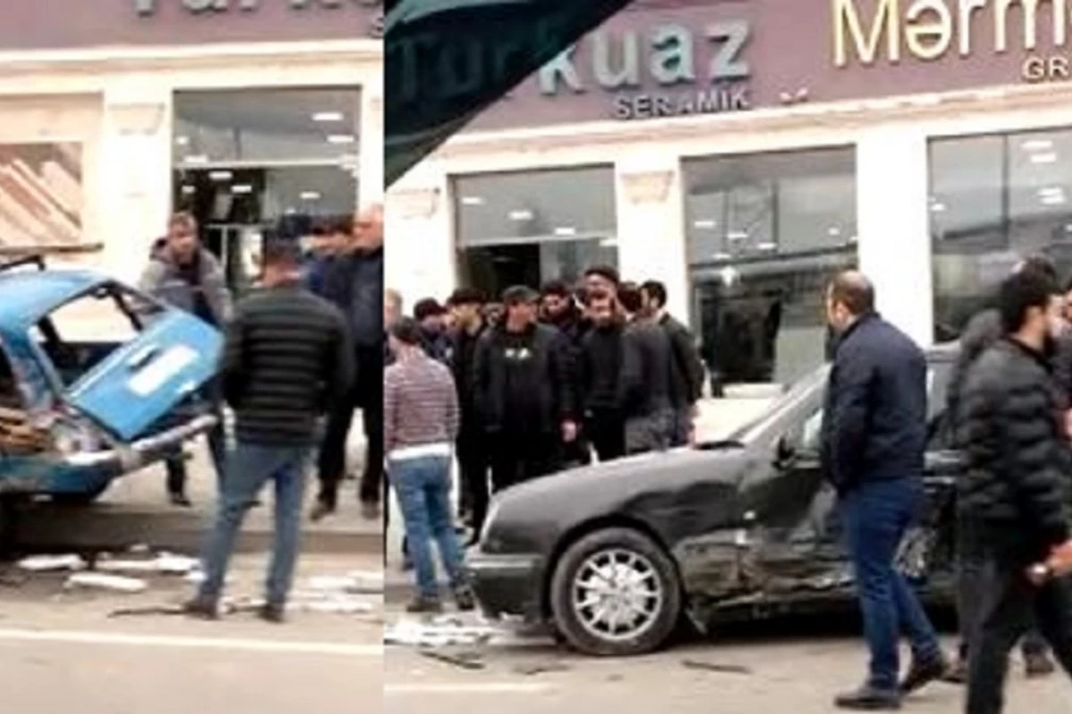 SON DƏQİQƏ - Bakının böyük prospektində zəncirvari qəza - VİDEO SON DƏQİQƏ - Bakının böyük prospektində zəncirvari qəza - VİDEO