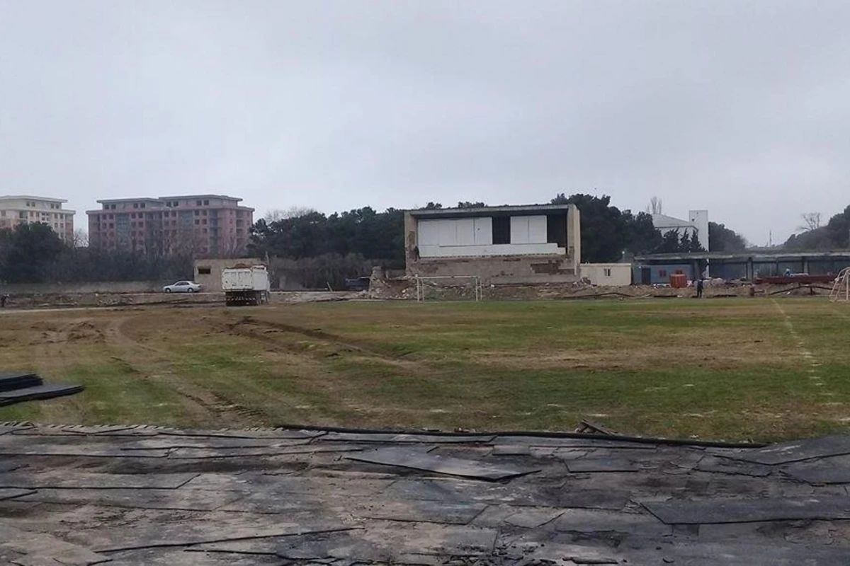 Mehdi Hüseynzadə stadionu təmirdən sonra belə olacaq - FOTO