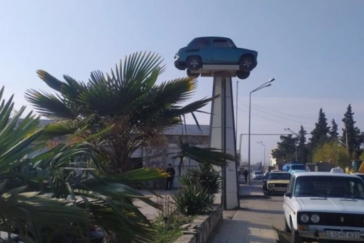 Xaçmazda “Zaporojest” üçün abidə qoyulub - FOTO