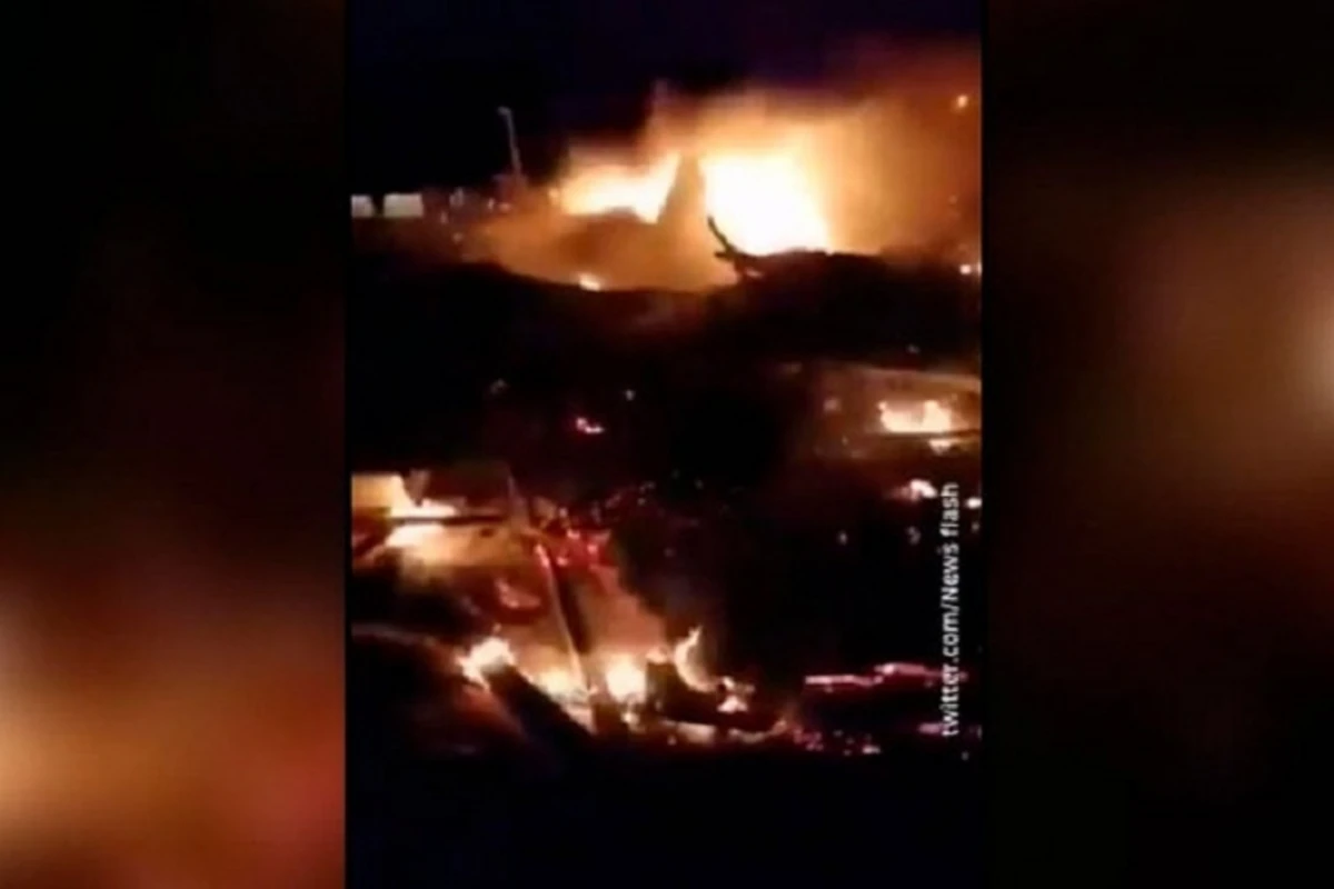 В Сети появилось ВИДЕО обстрела конвоя иранского генерала Сулеймани