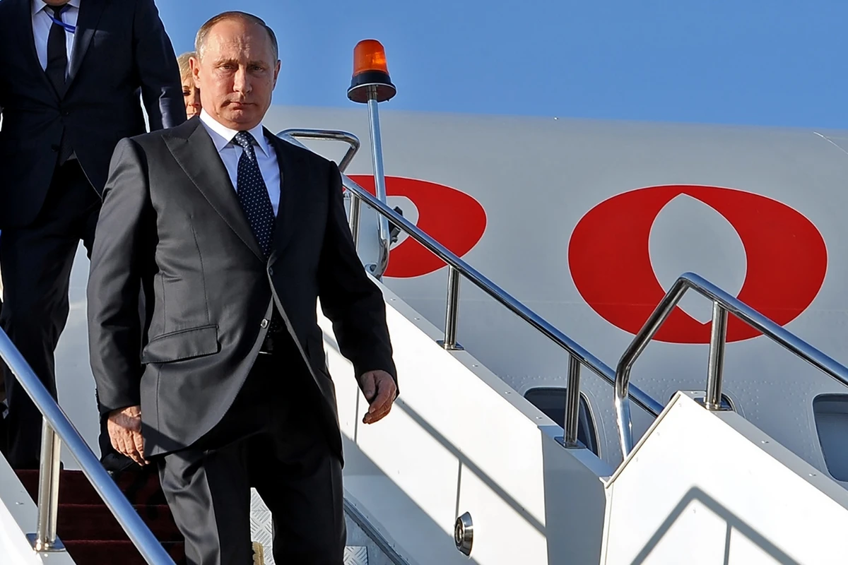 Путин прибыл в Стамбул