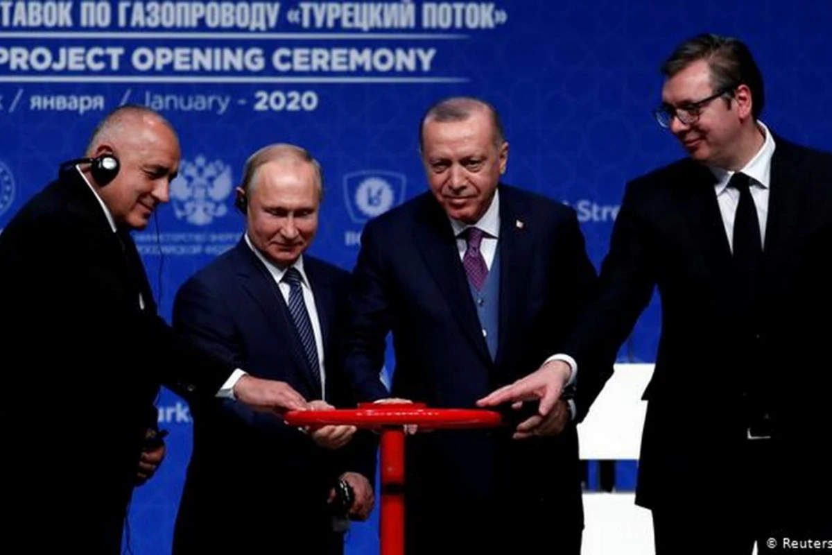 Путин и Эрдоган запустили Турецкий поток