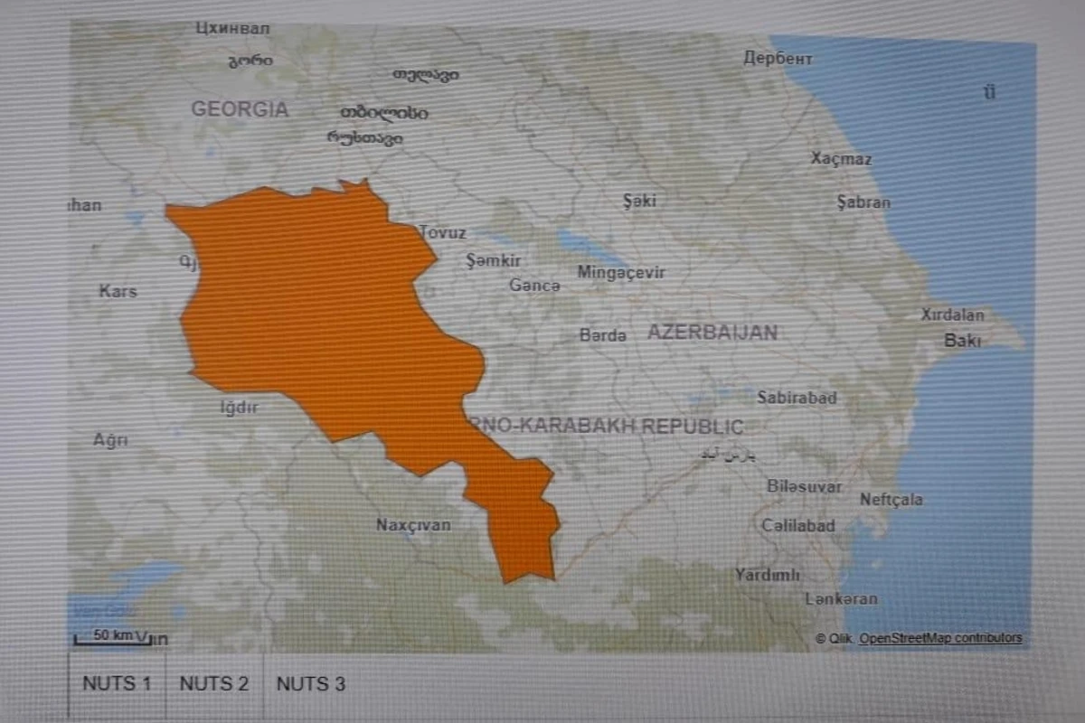 “Horizon 2020”nin internet səhifəsindəki yanlış “xəritə” yığışdırılıb - FOTO