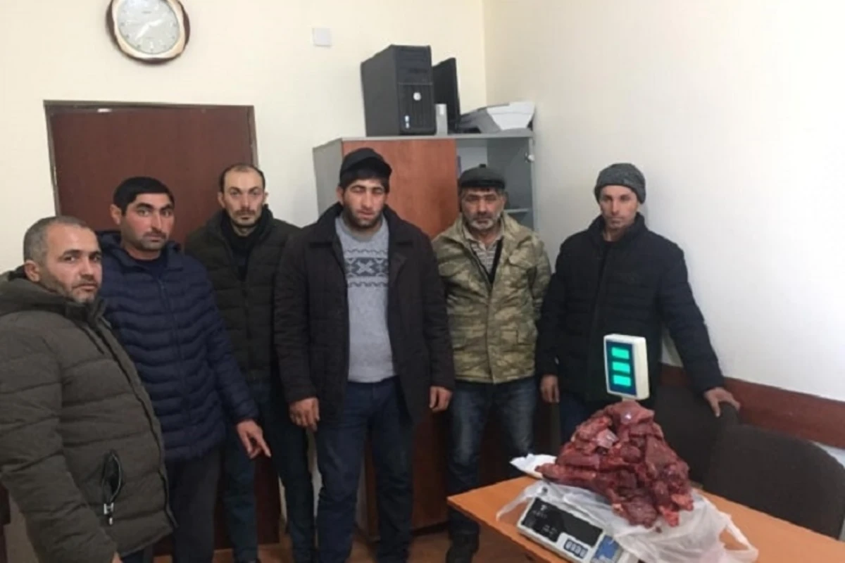 Daşkəsəndə qanunsuz ov edən dəstə tutulub - FOTO