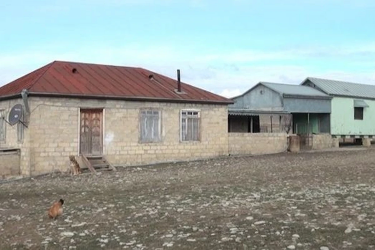 Şamaxının bu kəndinin cəmi bir sakini var - VİDEO Şamaxının bu kəndinin cəmi bir sakini var - VİDEO